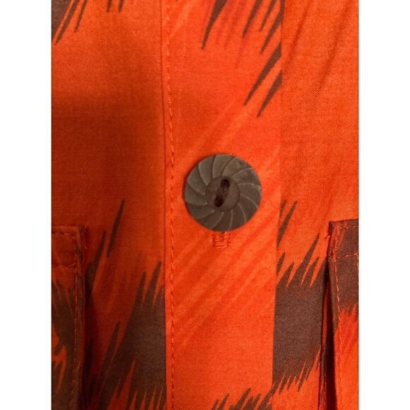 Diane von Furstenberg DVF Hoya Tiger Button Short Sleeve Shirtdress Sz 0 - Picture 6 of 8